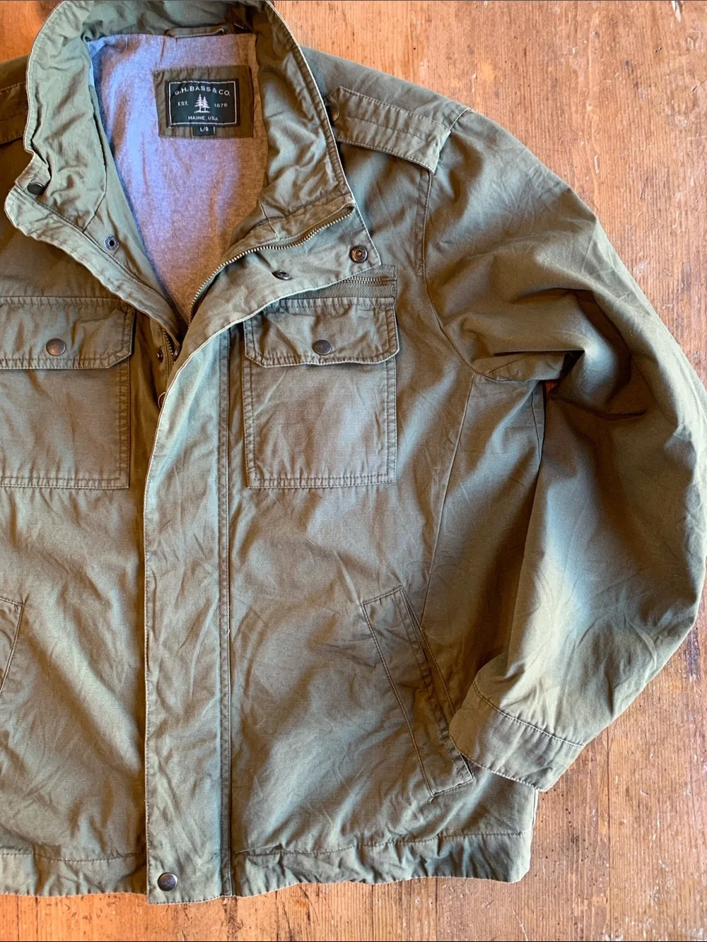 G.H. Bass & Co. rugged olive